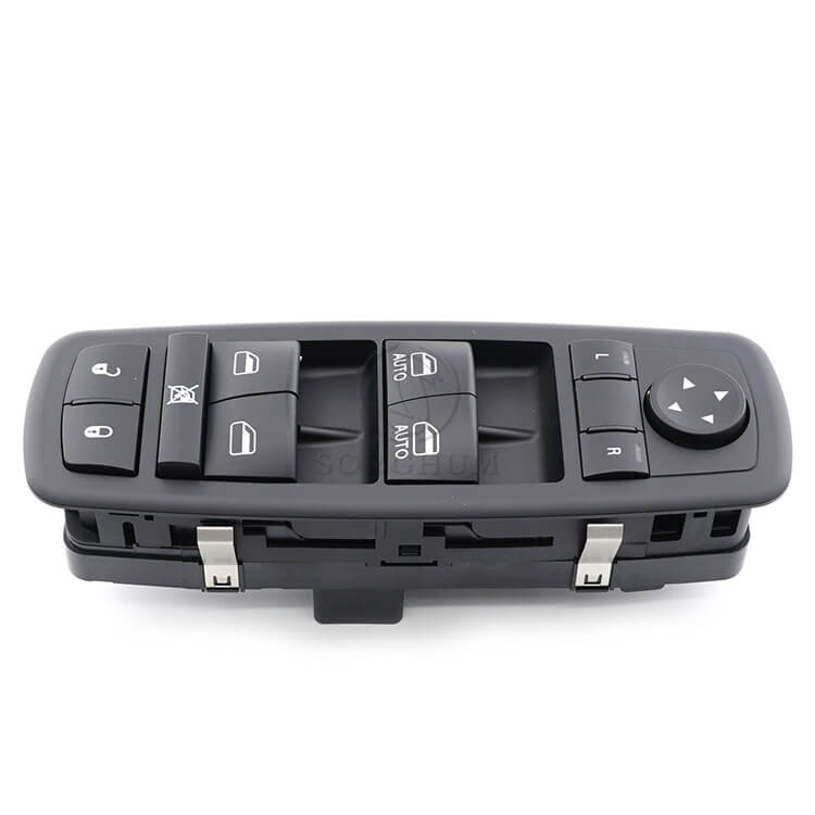 Sorghum 04602533AE 9+3pins Power Window Switch Door Lock Switch Front Drivers Side fits for Dodge Journey Nitro for Jeep Liberty