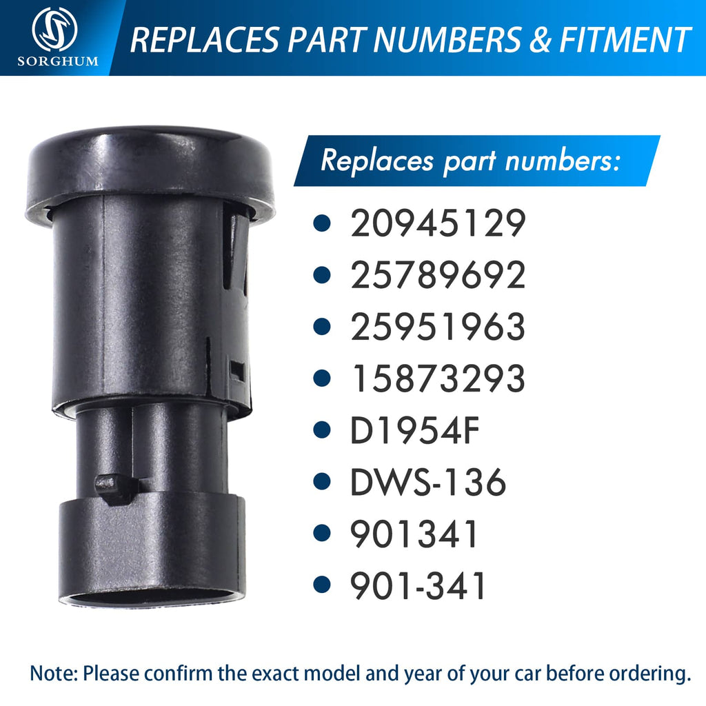 Sorghum 15798062 Rear Glass Release Button for Cadillac Escalade Chevy Suburban Tahoe GMC Yukon