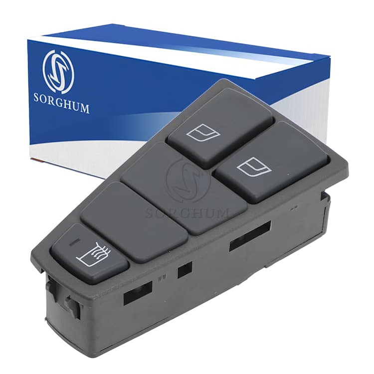 Sorghum 21543893 20752914 Master Power Window Switch For Volvo FH/FM/FMX/NH 12V/24V