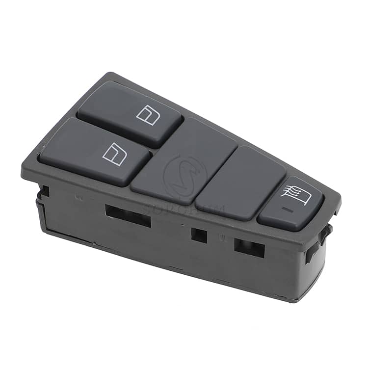 Sorghum 21543893 20752914 Master Power Window Switch For Volvo FH/FM/FMX/NH 12V/24V