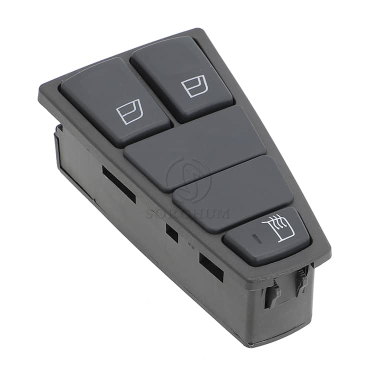 Sorghum 21543893 20752914 Master Power Window Switch For Volvo FH/FM/FMX/NH 12V/24V