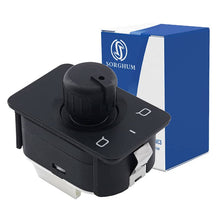 Load image into Gallery viewer, Sorghum 4B0959565A Mirror Control Knob Button Switch for Audi A6 4B2 4B5 A3 8L1 1997-2006