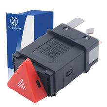 Load image into Gallery viewer, Sorghum 6N0953235 Auto Emergency Warning Light Hazard Switch for VW Polo Lupo Transporter