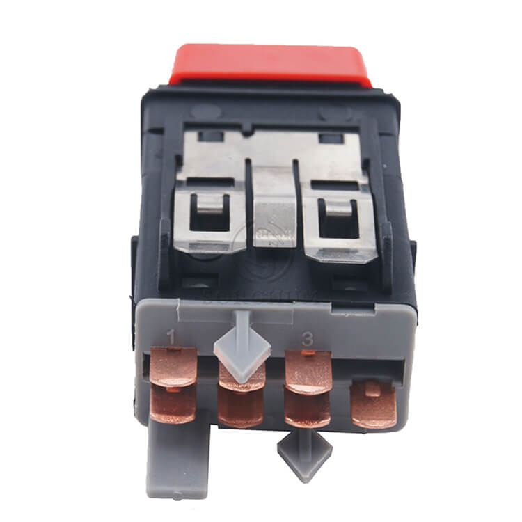 Sorghum 6N0953235 Auto Emergency Warning Light Hazard Switch for VW Polo Lupo Transporter