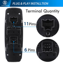 Load image into Gallery viewer, Sorghum 68307001AA Left Driver Master Power Window Switch 14+6 Pins For Dodge Journey 2017-2019