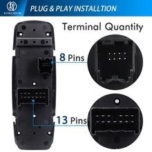 Load image into Gallery viewer, Sorghum 04602632AG High Quality 13+8pins Electric Master Power Window Control Switch For Dodge Journey Nitro Jeep Liberty 2015-2017