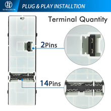 Load image into Gallery viewer, Sorghum 25401-ZN50C 14+2pins Master Power Window Control Switch for Infiniti EX35 EX37 for Nissan Altima