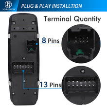 Load image into Gallery viewer, Sorghum 68271203AB 13+8pins High Quality Power Master Window Switch For Chrysler 200 For Dodge Dart For Jeep Cherokee 2013-2016