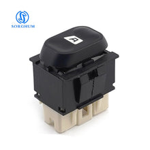 Load image into Gallery viewer, Sorghum 6552.KT 5Pins Car Single Electric Power Window Switch for Citroen Berlingo Xsara for Peugeot 406 Partner